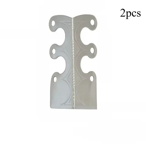 2pcs Chinese Antique Solid Brass Corner Protectors - Vintage Ornate Design, Skirting Board Edge Guards for Furniture & Baseboard Protection, Decorative Metal Wall Protectors, Corner Protectors Furniture, Injury Prevention, Traditional Chinese Style