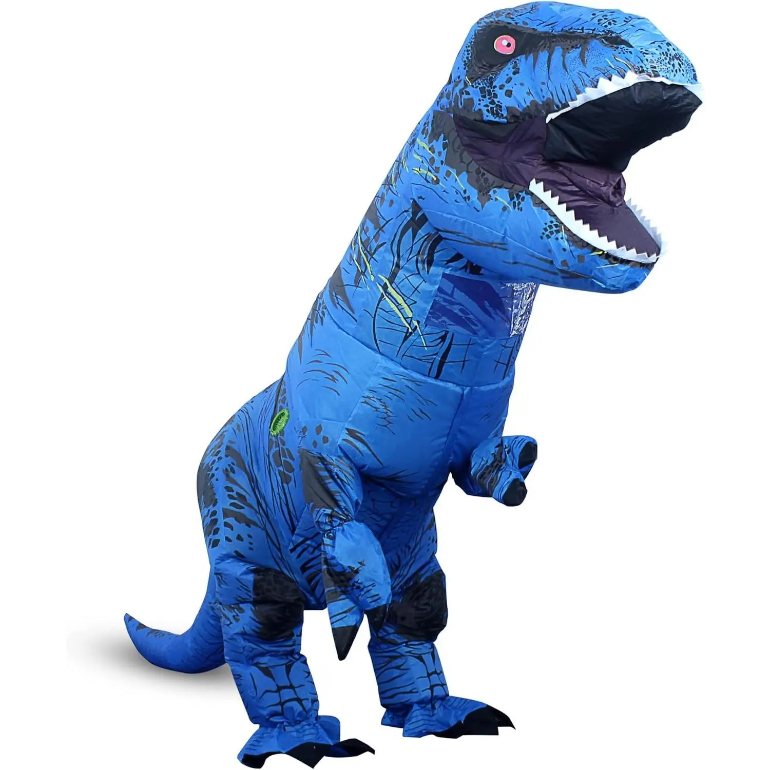 Inflatable T-Rex Dinosaur Costume Adult, Blow Up Full Body Halloween Cosplay Party Fancy Dress(Gift)