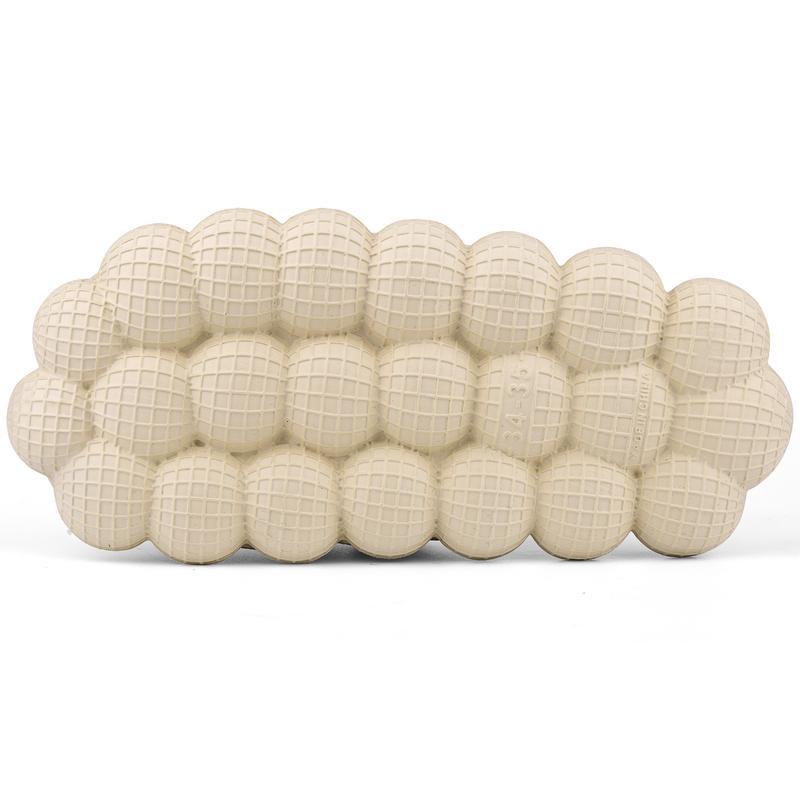 (New)DIOLV Summer Bubble Slides with Charms Boys Girls Golf Ball Shoes Funny Lychee Massage Bubble Slides Kids Non-Slip House Slippers Beach Sandals