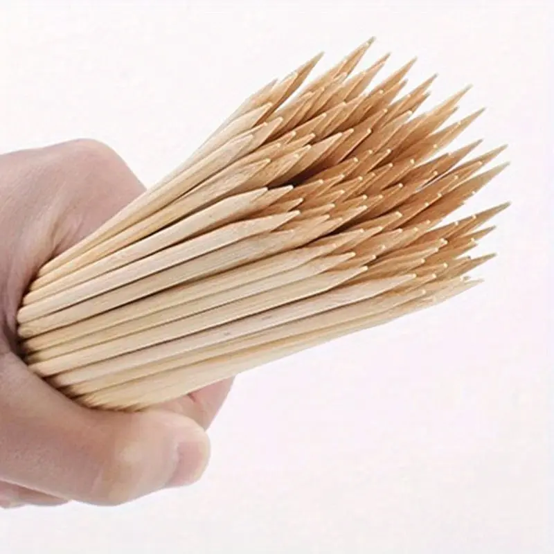 50pcs Plant Support Garden Wooden Sticks Professional Bamboo Plants 40cm Canes Flower
