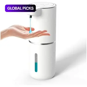 Automatic Soap Dispenser, USB Rechargeable Electric Liquid Soap Dispenser, Smart Touchless Soap Dispenser for Home Kitchen Bathroom