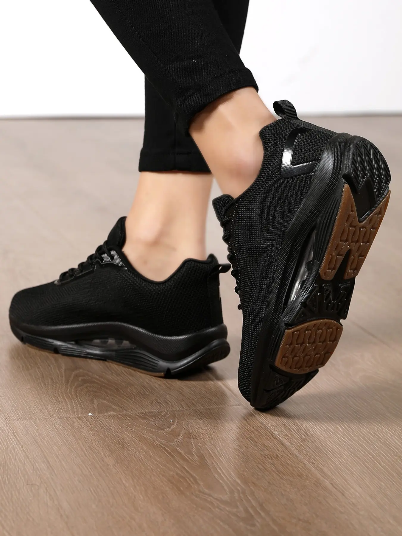 Women's Casual Low-Top Lace-Up Sneakers, Comfortable Textile Upper & Eva Sole, Round Toe Design for All Seasons