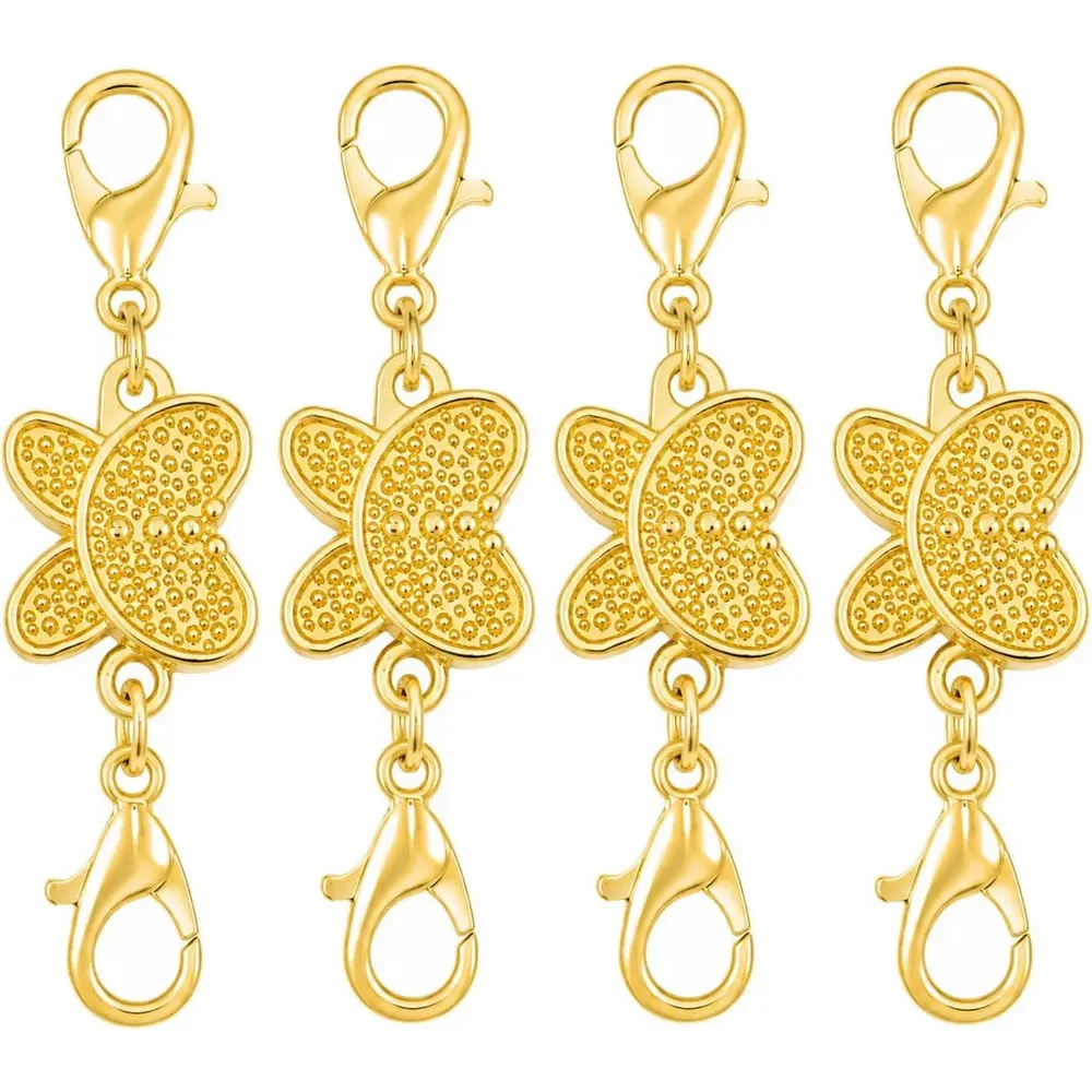 Butterfly Magnetic Necklace Clasp with Lobster Clasp, for Bracelet And Necklace Extender Closures