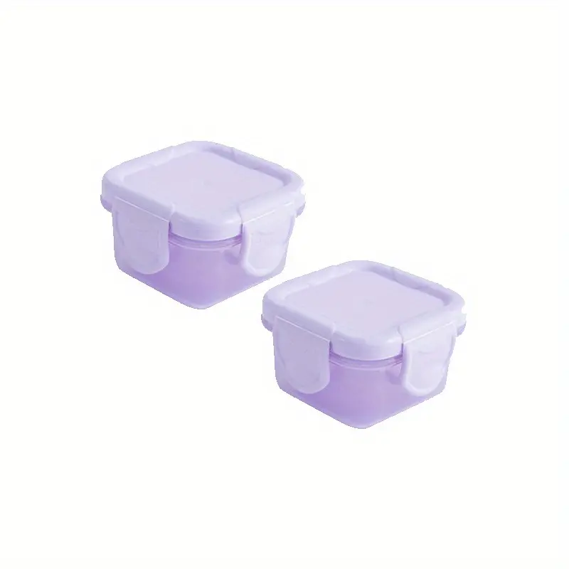2pcs Food Packaging Storage Box, Airtight Food Box