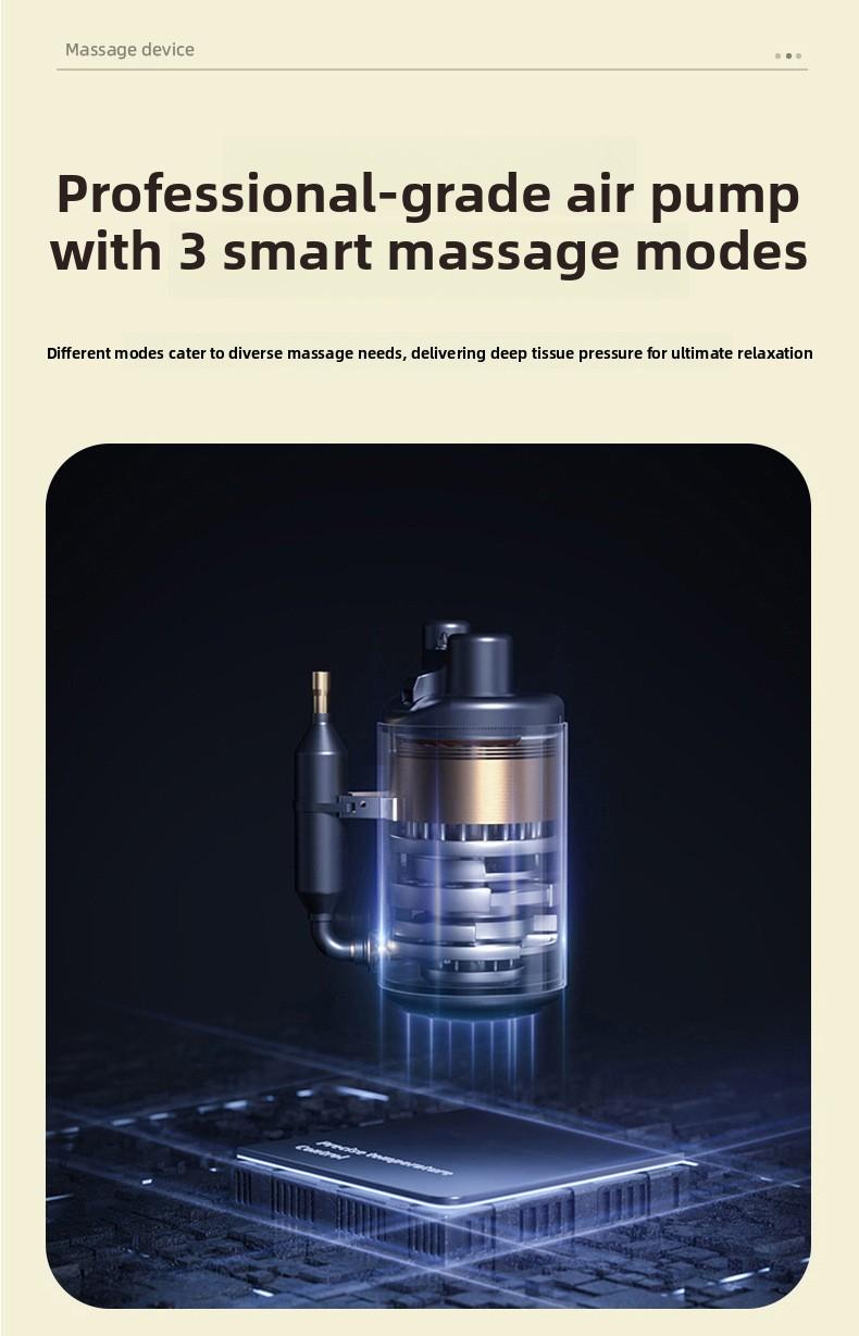 Wearable Air Wave Leg Massager, Kneading Foot Pressure Massager, Foot Therapy Machine, Leg Sleeve Airbag Leg Beauty Device