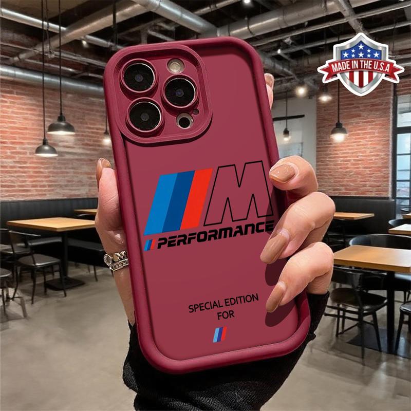Cool Motorsport M Performance Logo Design Case for iPhone 17 16 15 14 Pro Max 13 12 11 XR XS Plus Slim Shockproof Anti Drop Protective Lightweight TPU Cover Cool Motorsport M Performance Logo Design Case for iPhone 17 16 15 14 Pro Max 13 12 11 XR XS Plus Slim Shockproof Anti Drop Protective Lightweight TPU Cover