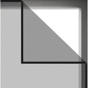 DIY Self-Adhesive Window Screen Netting Mesh Curtain, 100X150cm (Approach 39.37x59.05 Inches), with Hook and Sticky Tape, Fitted to Multiple Windows (1 Pack, Black)