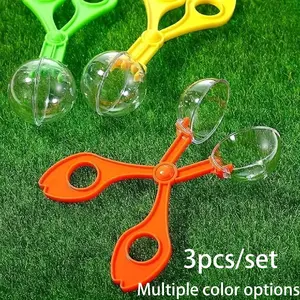 3pcs Fine Motor Skills Set, Includes Tweezer and Insect Trap/dropper, Sensory Learning Tools for Stem Education, Indoor/outdoor Activities