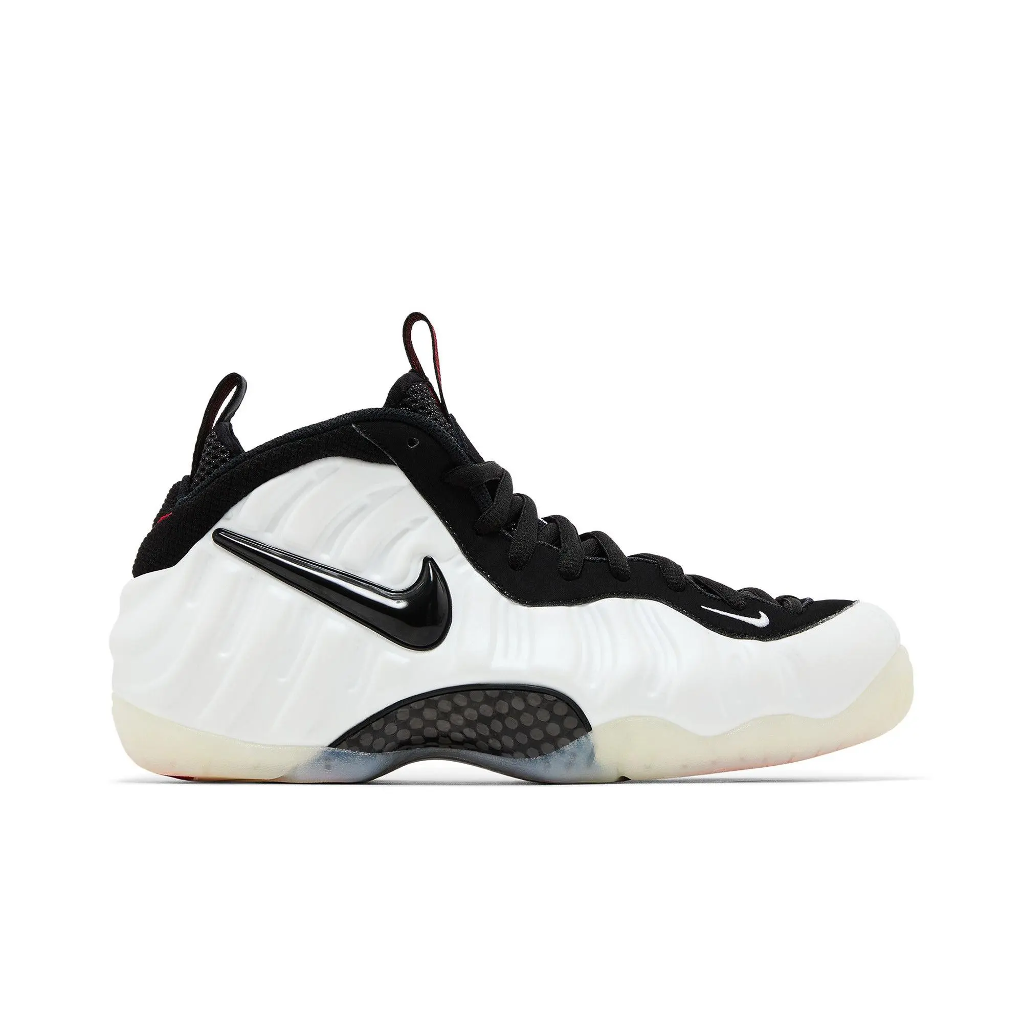 Nike Air Foamposite Pro 'Pearl' 2025 (Unisex) Pearl White/White/Black/True Red retro basketball shoes HF0794 200