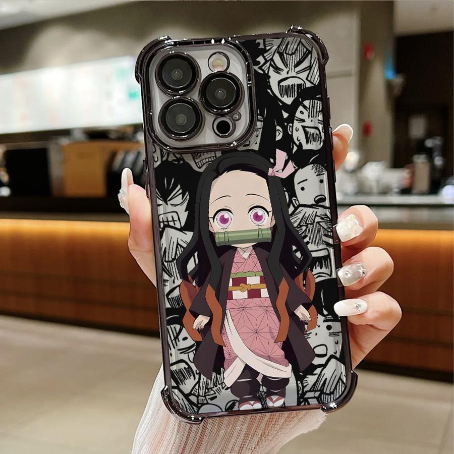 Demon Slayer Anime Phone Case for iPhone 11-16 Pro Max Plus | Soft Silicone Shell, Shockproof Protective Cover Protection Cellphone - TikTok Shop Demon Slayer Anime Phone Case for iPhone 11-16 Pro Max Plus | Soft Silicone Shell, Shockproof Protective Cover Protection Cellphone - TikTok Shop