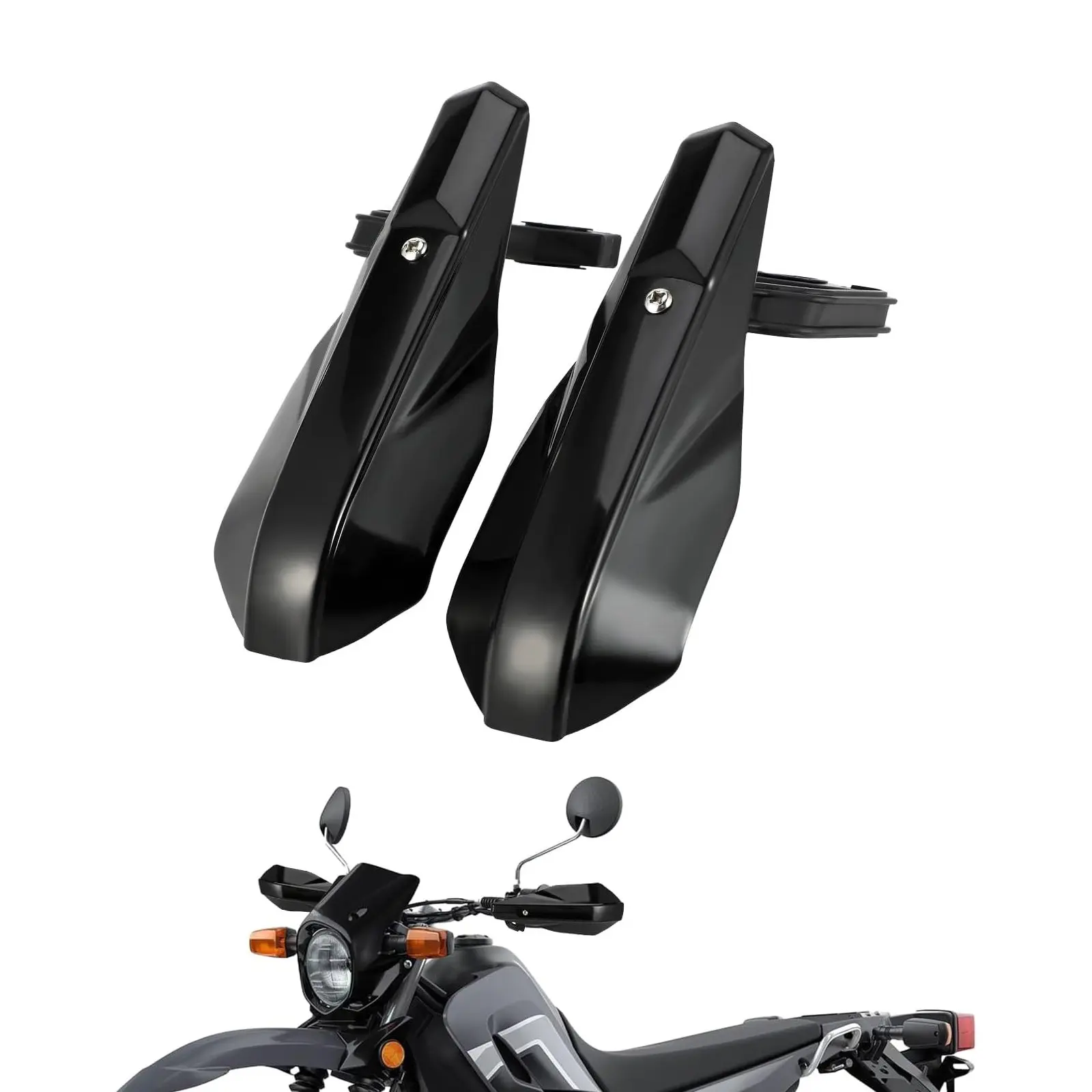 Motorcycle Handguards 7/8" and 11/8", Universal Handlebar Protection for Crf, Kr, Klx, Kx, Drz, Rm, Yz, Yzf, Ttr, Pw, Exc, Xc, Ssr, Apollo, Rfz, Surron, Light Bee, X, S, Kayo, Tao, 50-450cc, Dirt Pit Bike, Atv, Tuttio, Soleil