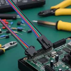 LED Strip Connector Kit - 20 & 40 Pieces with Male/Female Headers, Extension Cables for 3528, 5050, RGB, RGBW Flexible Strips. Ideal for Multi-Row Installation, Easy Lighting System Expansion. Widely Compatible LED Accessories.