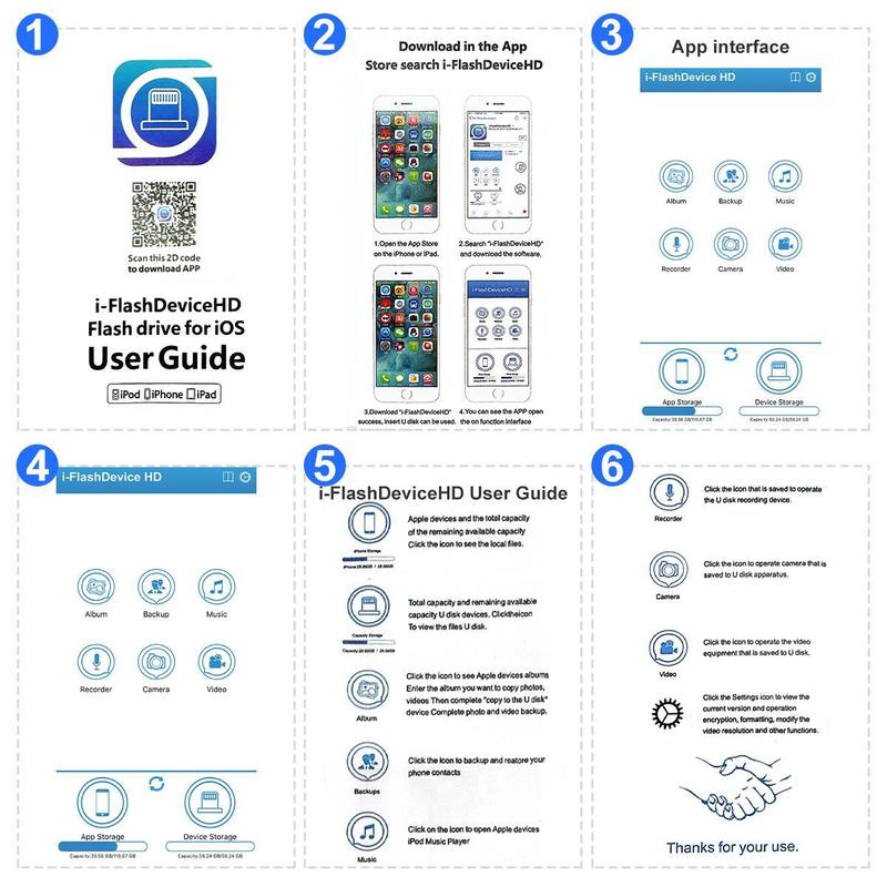 3 in 1 Flash Drive (App Required) - High Speed USB 3.0 Memory Stick with Free Type-C Adapter for iPhone/iPad/Android/PC, OTG Flash Pen Drive for Photos & Videos Backup 3 in 1 Flash Drive (App Required) - High Speed USB 3.0 Memory Stick with Free Type-C Adapter for iPhone/iPad/Android/PC, OTG Flash Pen Drive for Photos & Videos Backup