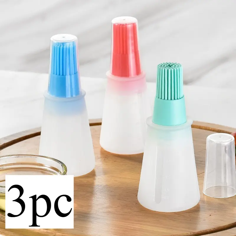 Oil bottle brush, barbecue brush, sauce brush, butter brush