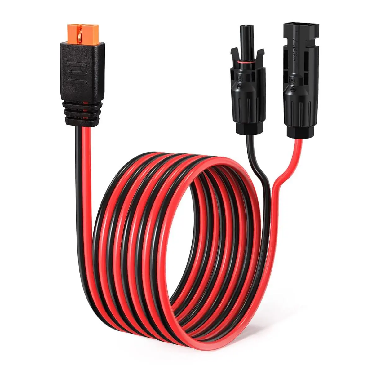 XT60i Charging Cable 12AWG 10FT for Stations| connector to XT60i female cable with stranded tinned copper wire for charging, routing, and off-grid use.