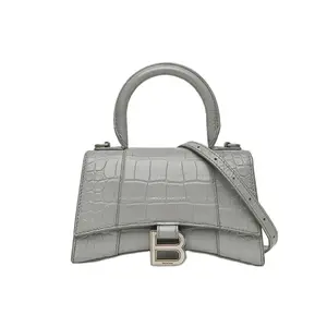Pre-owned Balenciaga Alligator embossed HourglassP206436701