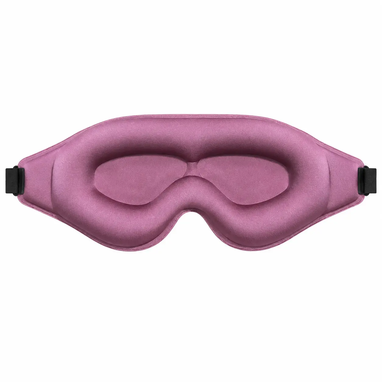 Premium 3D Contoured Sleep Mask with Integrated Earplugs, Adjustable Strap, Soft Nose Bridge Pad, and Total Light-Blocking Fabric—Ideal for Restful Sleep, Travel, Yoga, Meditation, and Nighttime Relaxation
