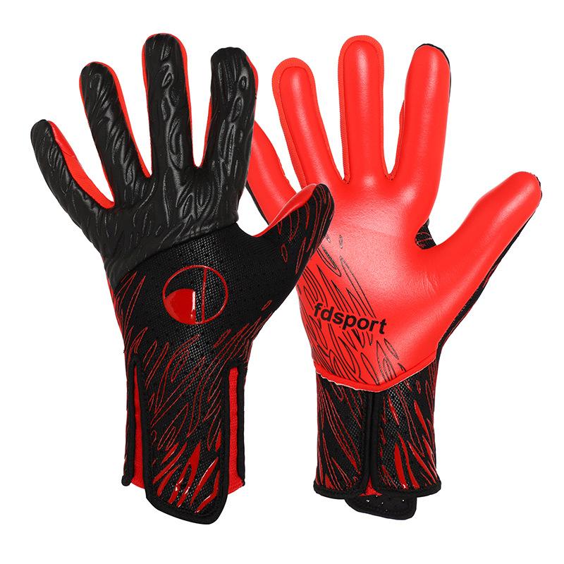 New goalkeeper gloves 20.0, breathable, non-slip, 4mm latex, no finger guards, for competition and training soccer accessories football drip goalie