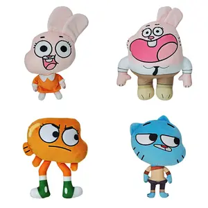 Cross-border New World of Gumball Forrest Gump's Wonderful World Anime Surrounding Doll Forrest Gump Plush Toy