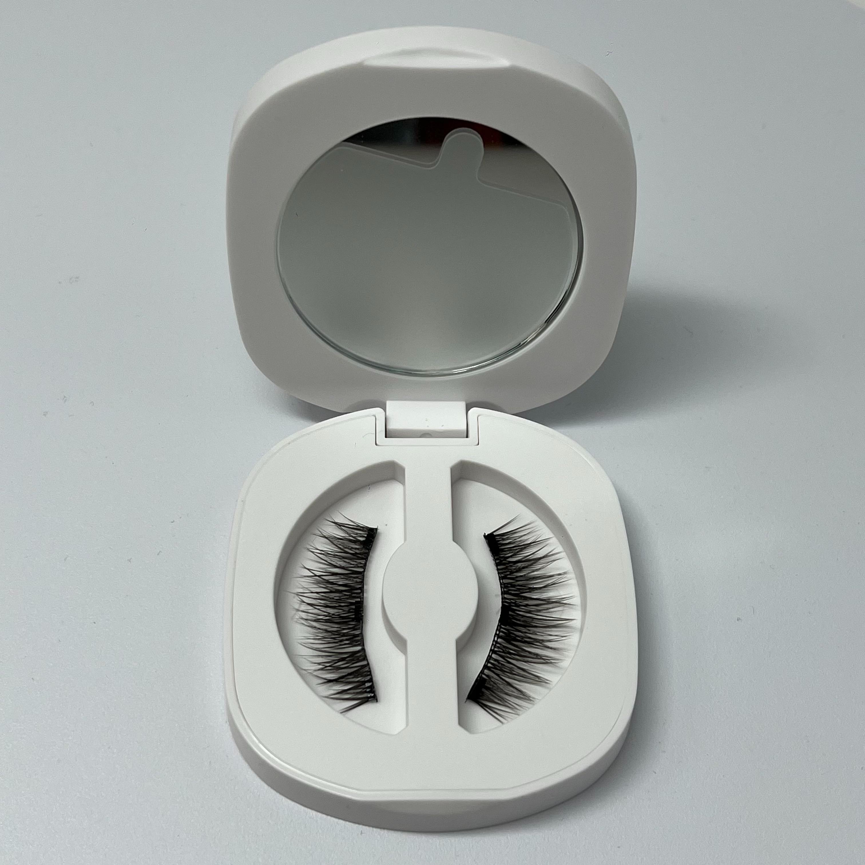 Soft Magnetic Eyelashes, Dual Magnetic False Eyelashes without Eyeliner, Extensions, Waterproof, Reusable, Glue-Free, Eyeliner-Free Makeup Cosmetic,Natural Look