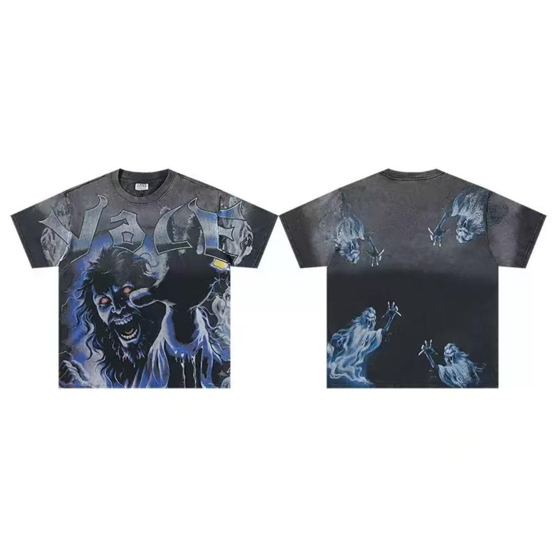 Vale Forever Fury Big Tee Clothing Gift Graphic Tee Shirt Top Men Trendy Casual Top Streetwear Fashion Cool Graphic Design Unisex Oversized T-shirt Modern Style Urban Wear Comfortable Summer Tee