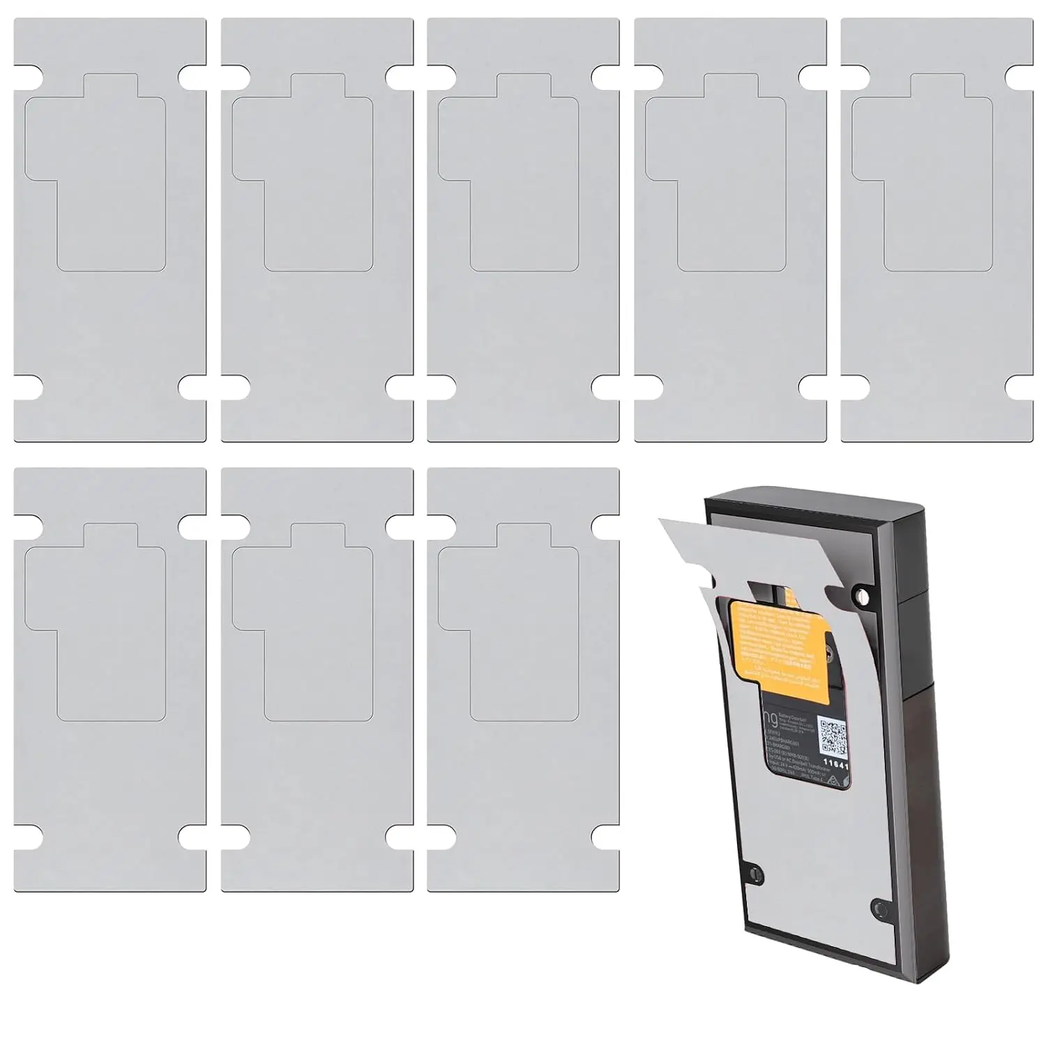 8 count  Adhesive Strips Compatible with Ring  Doorbell 2024 – Mounting Strips Only