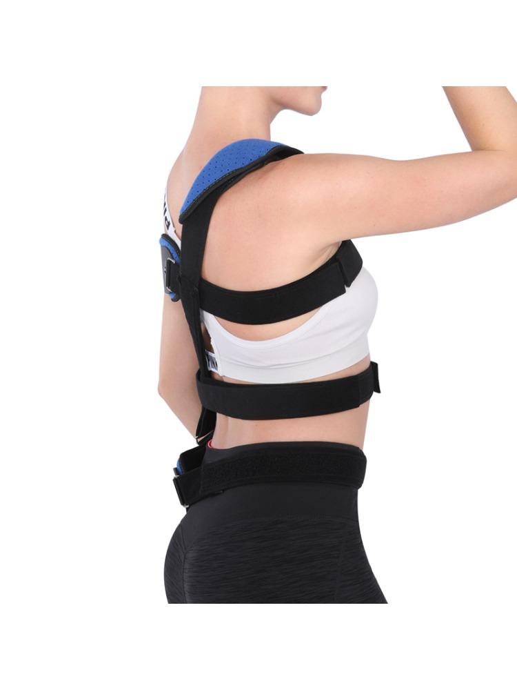 Adjustable Scoliosis Orthosis Brace – Breathable Height Adjustable Spine Support for Posture Correction, Spine Alignment & Back Stability, Comfort Fit for Men & Women