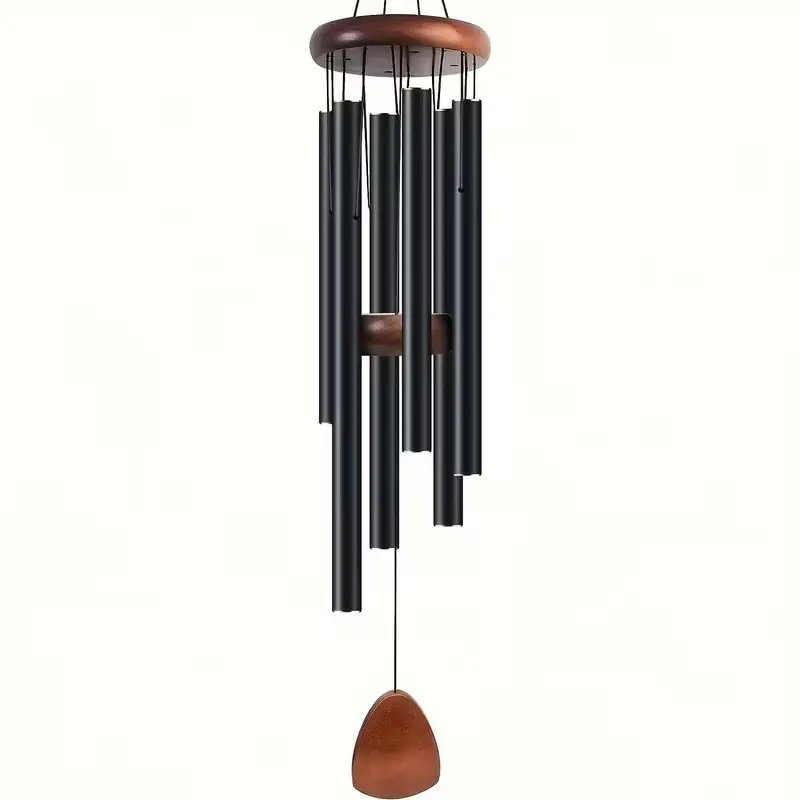 Calming Meditation Wind Chime, Hand-Tuned Melody, Waterproof Hanging Decor, Ideal for Home, Garden, Patio, Backyard, Fence Outdoor Decoration