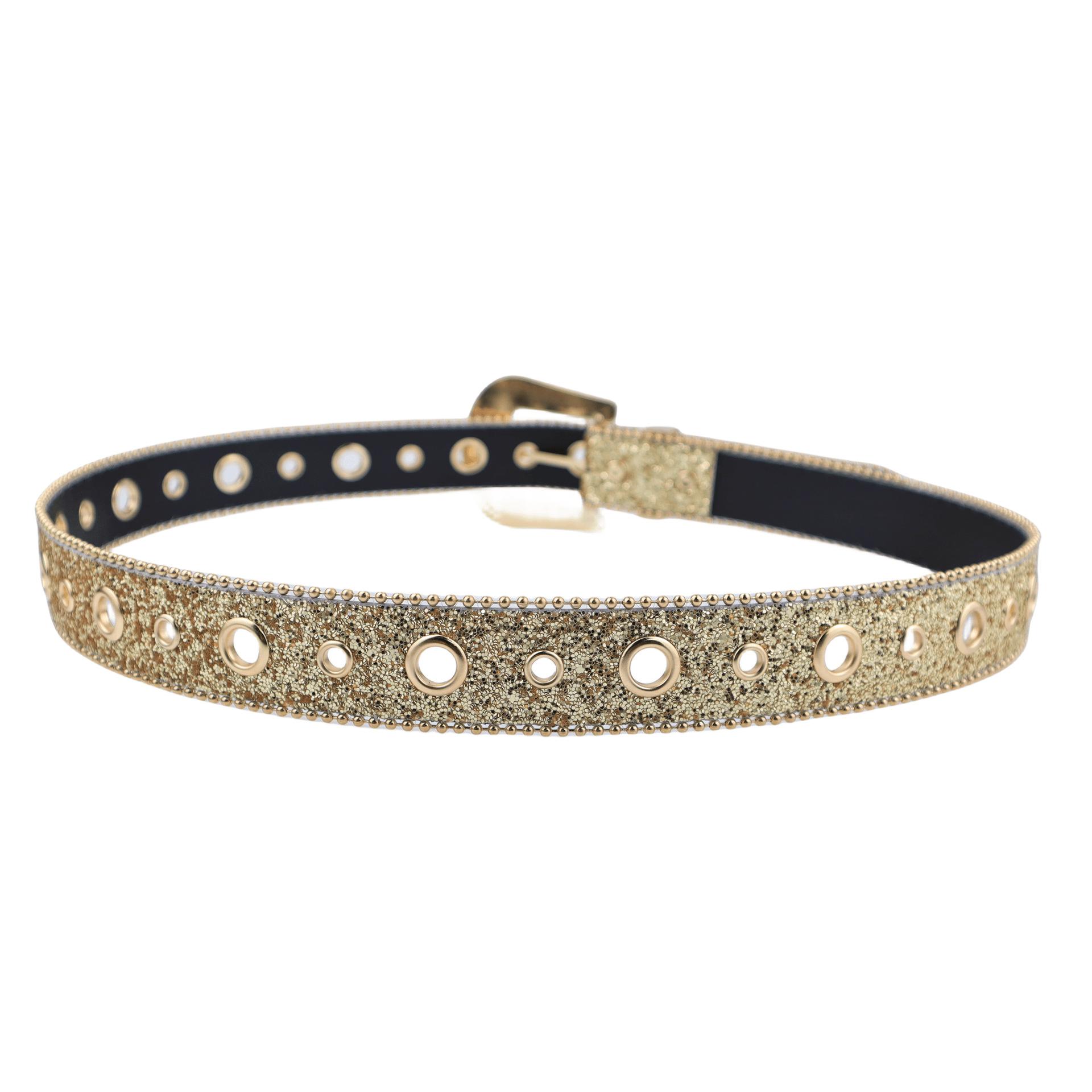 Cross-border rhinestone belt for women, ins-style wide waist belt, fashionable and unique sequin European and American decorative versatile jeans belt