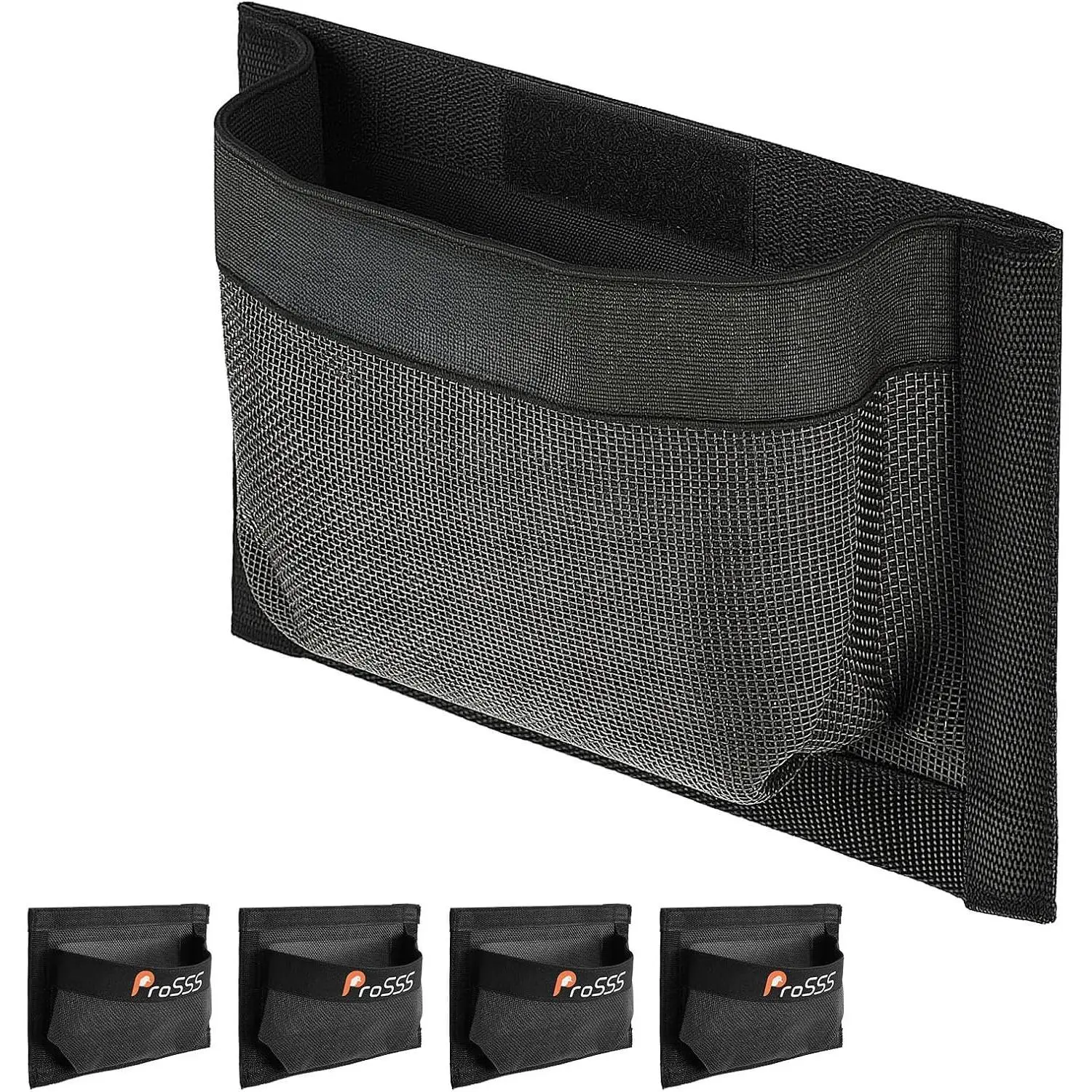 1 count Boat 10"*7" Self-Adhesive Storage Mesh Bag,Marine Organizer for Tools & Boat Accessories,  Adhesive Backing, Easy to Install & Remove,Keep Your Boat Tidy and Items Secure