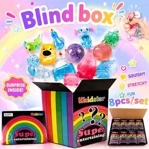 Blind Box Malt Sugar Squishy Set, Stress Relief Creative Slow Rebound Squishies, Multiple Styles, Rare Mystery Gift Box, Party Gift