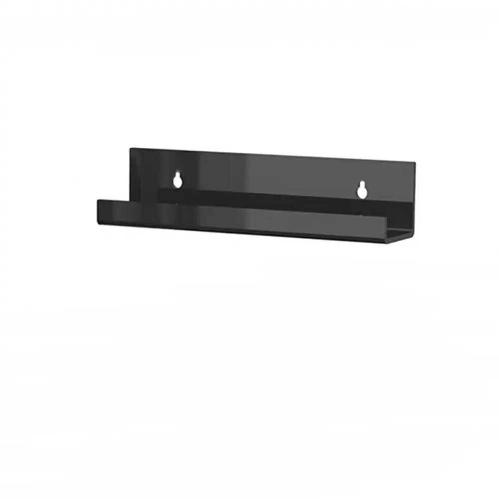 Acrylic Floating Shelf Office Document Organizer, Wall-Mounted Book and Record Rack, Multi-Functional Storage Solution