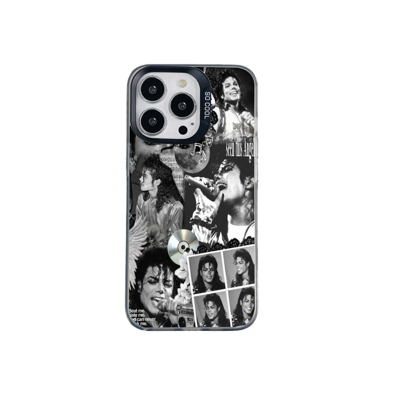 "King of Pop" Michael-Themed Matte Phone Case for Fans, Compatible with iPhone 12-17 & Samsung S22-S26 Series, Ideal Gift, Iphone 17
