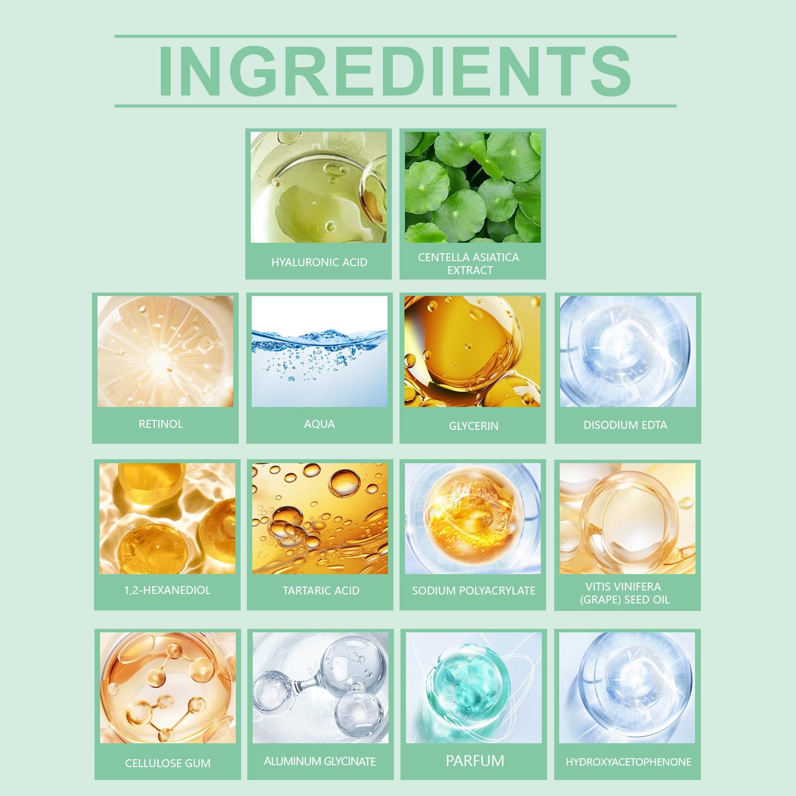 EELHOE Retinol Hydrating Sheet Mask Box Set (4 Sheets), Anti-Aging Facial Mask for Glass Skin, Wrinkle Cream Results for Firming & Pore Tightening, K-beauty Sleeping Mask, Korean Skincare TikTok Exclusive Bundle, Gentle Radiant Dewy Skin Care, 4 Pcs