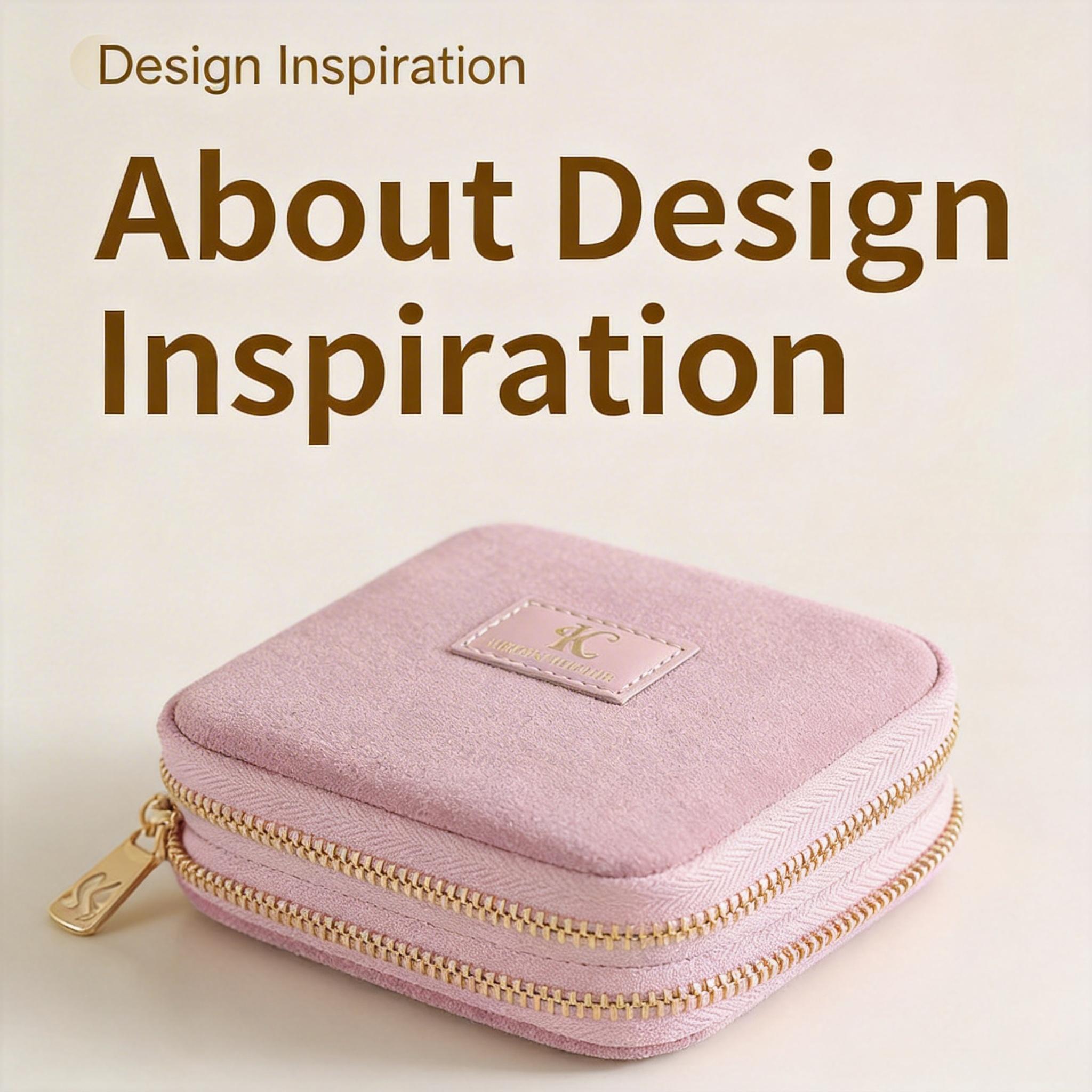 Double-Layer Velvet Travel Jewelry Box, Portable Mini Jewelry Organizer Case for Earrings, Necklaces, Bracelets, Anti-Tarnish Storage Bag for Travel & Daily Use  lala gift for sister