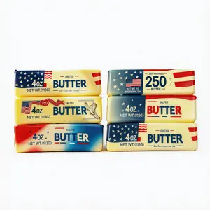 US 250th Anniversary Limited Edition Butter Squishy | Random Style Blind Box, Viral Slow Rising PU Fidget, Realistic Salted Butter Stick, ASMR Stress Relief Toy for All Ages