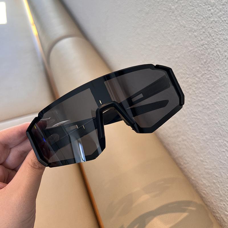 Sports  for Men Women Square Large Face Cycling Goggles Outdoor  Biking Glasses UV Protection windproof sunglass mirror lens