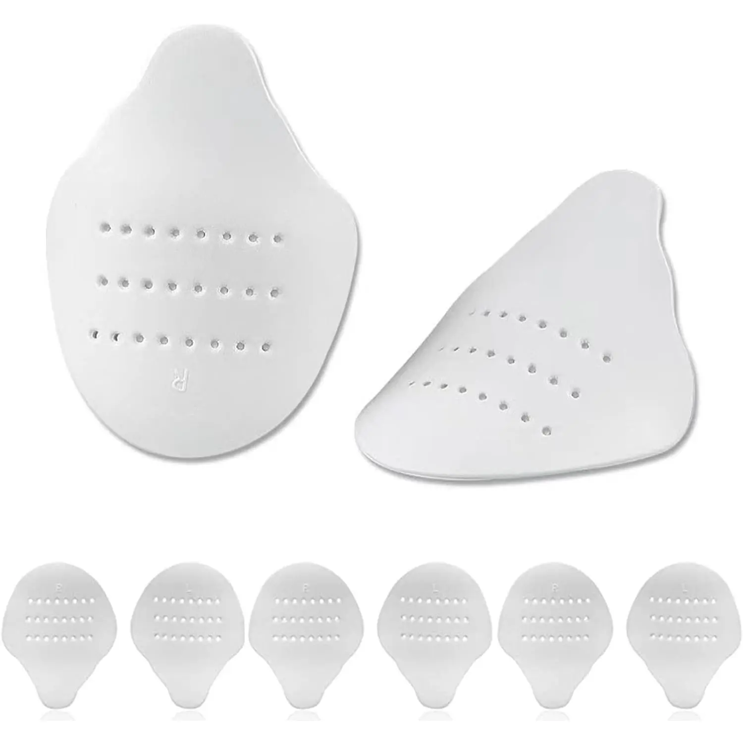 4 Pairs Shoe Crease Protector, Shoe Toe Protectors, Crease Protectors for Sneakers, Anti-Wrinkle Shoes Crease Protector Toe Box Decreaser for Men's US Size 7-12