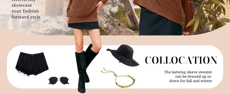 PiePieBuy Womens Turtleneck Oversized Sweater Batwing Chunky Pullover Sweater Casual Fall Loose Knit Jumper Top