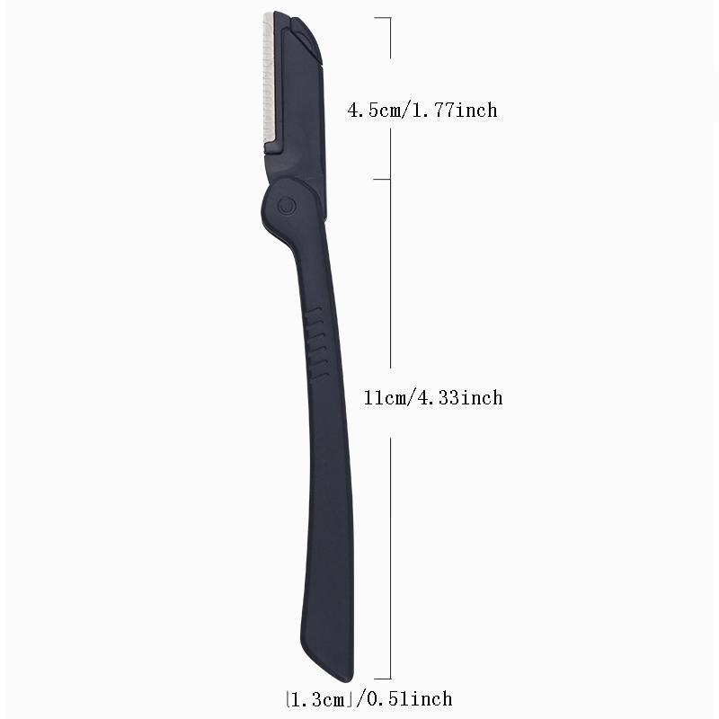 Eyebrow Trimming Set, 3 Counts/set Stainless Steel Eyebrow Tweezers & Eyebrow Trimmer & Brow Trimming Tool with Brush, Eyebrow Shaping Tool for Women, Hair Removal Tool, Beauty Tools