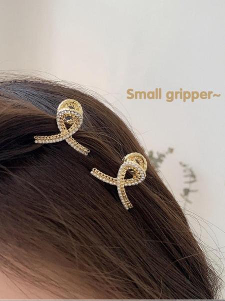 Faux Pearl Decorated Hair Claw, 7counts Hair Clip Set Cute Accessories for Women & Girls, Minimalist Summer Outfits 2024 Headwear for Hair, Party, Daily Clothing Decor