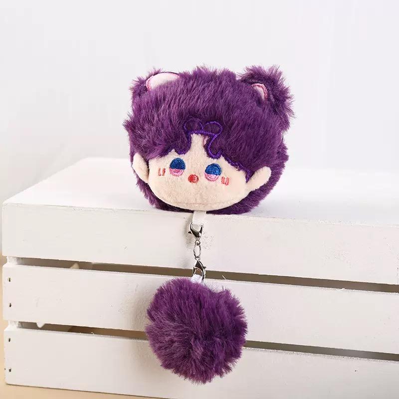 Game Love and Deepspace Xavier Sylus Rafayel Cosplay Keychain Plush Figure Doll Keyring Key Chain Bag Backpack Pendant Prop Gift