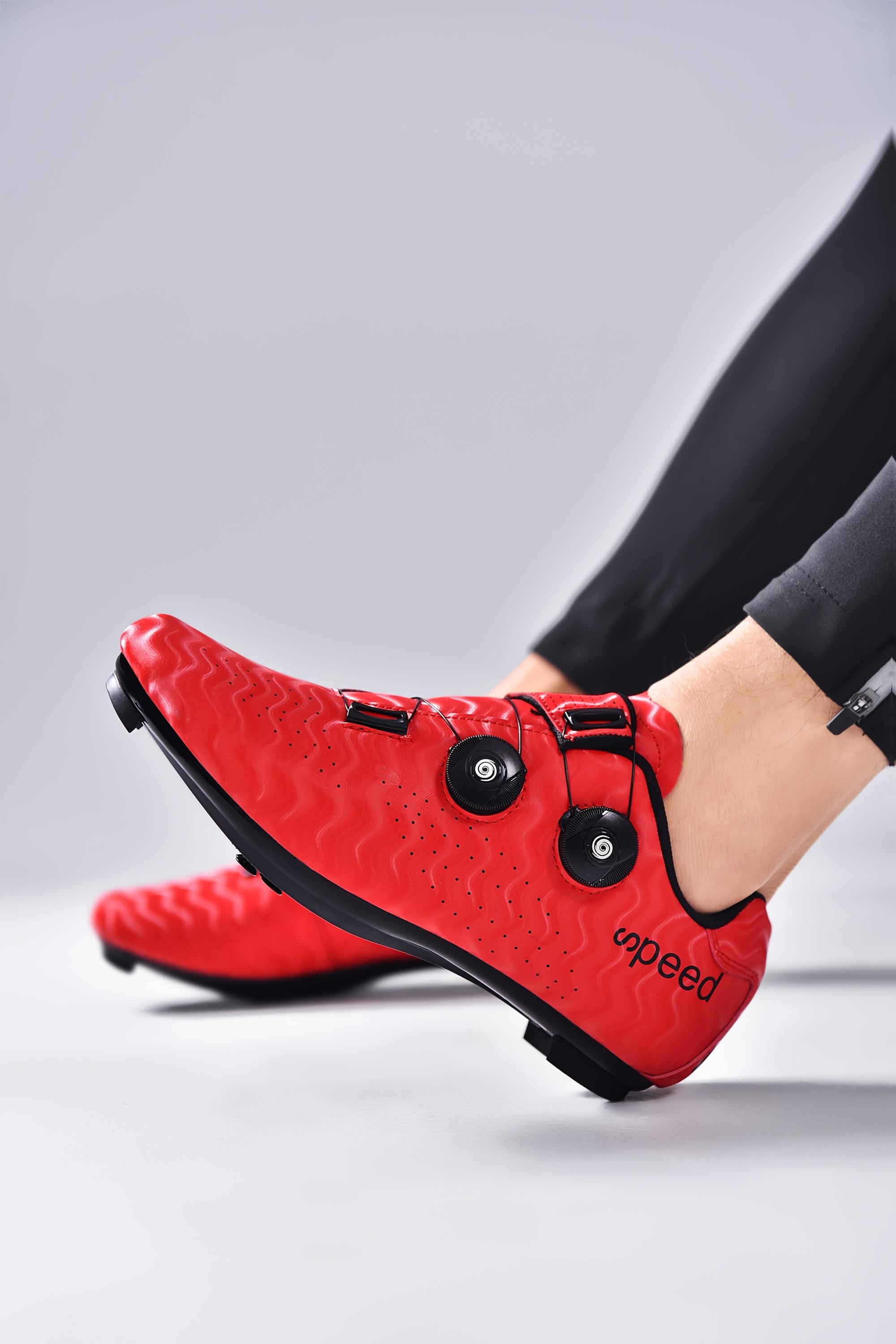 [Breathable Lightweight Cycling] Sneakers, Road Cycling Shoes, New Spring/Summer Model, Breathable and Lightweight Bicycle Shoes for Men and Women