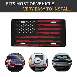 Front License Plate Not All Those Who Wander are Lost Vanity Plates Aluminum Metal Decorative Car Tag Mountains Novelty License Plate Cover for Men Women‎6 * 12 in (4 Holes)