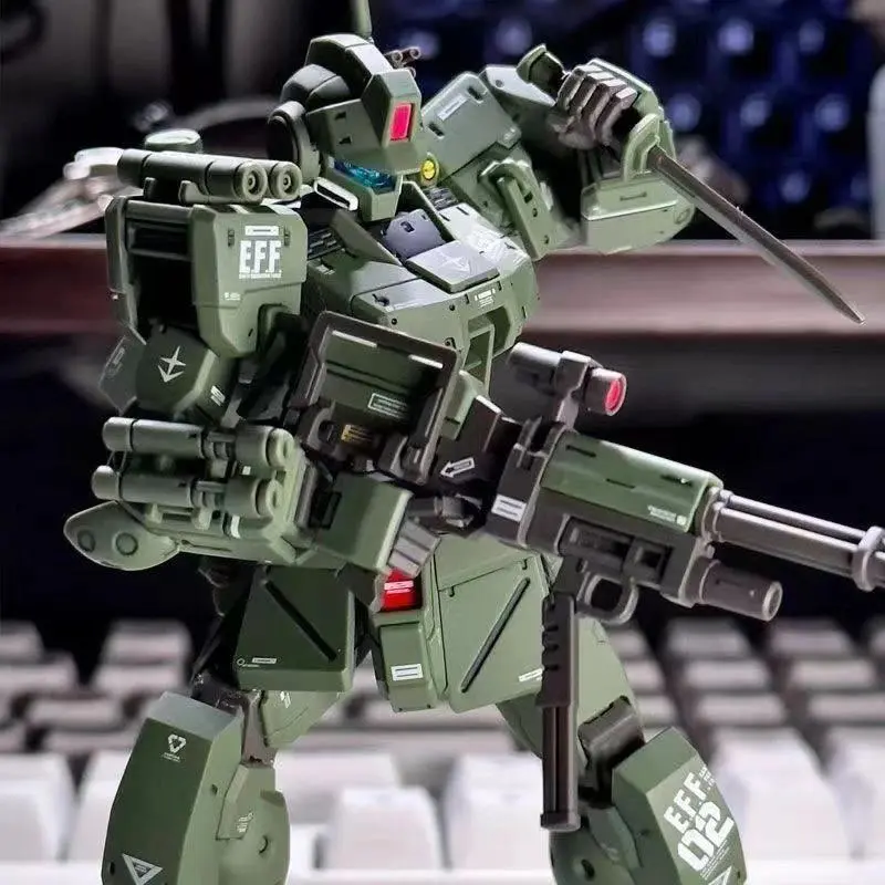 2026 new hot item HG 1/144 RGM-79S GM Spartan Mobile Assembly Model Kit Detail Action Model Desktop Ornament Room Decoration Collection Toys Gifts
