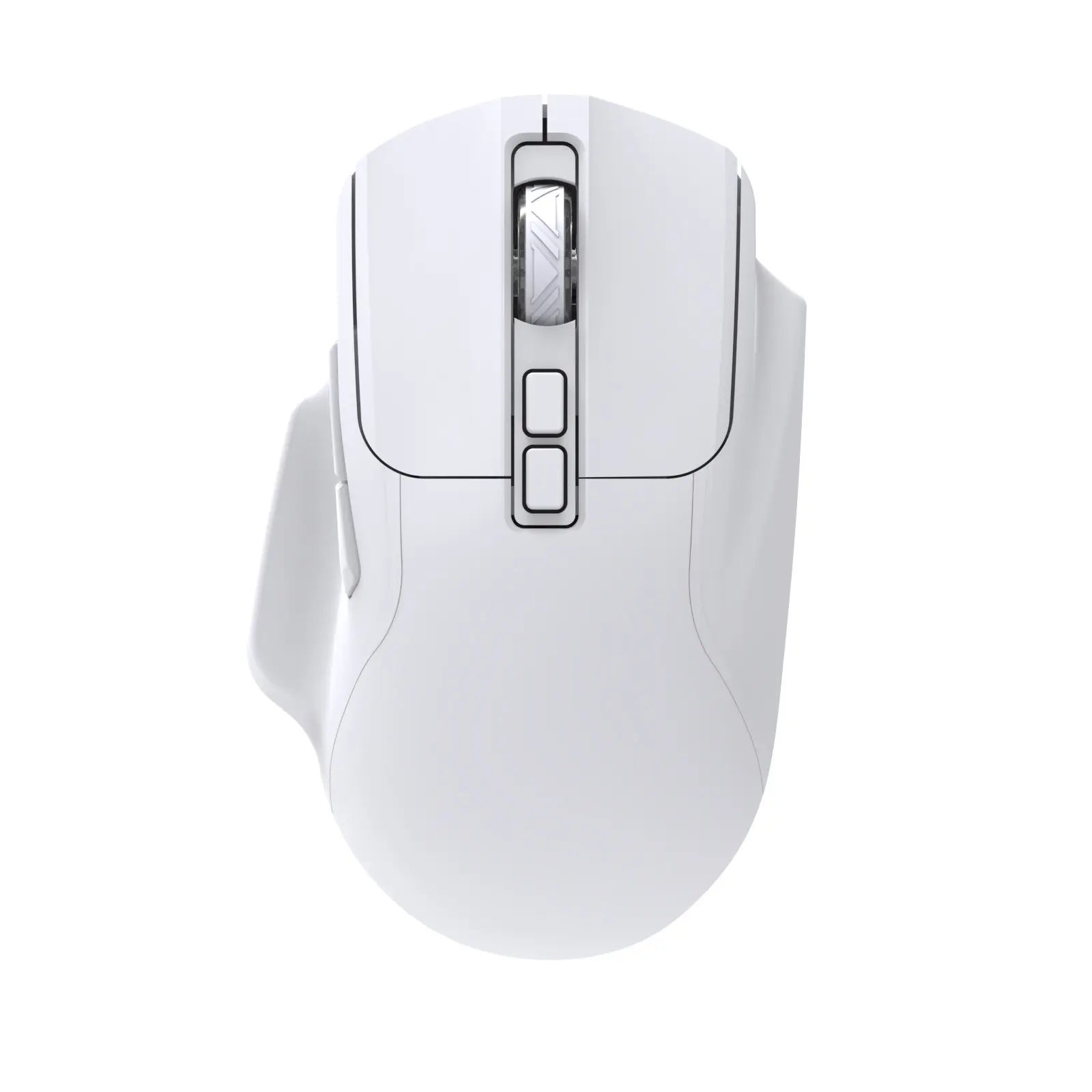 AJAZZ AJ039 V2 Wireless Esports Gaming Mouse Ergonomic Finger Stand Design Esports Level Sensor Maximum Adjustment 12800 DPI 500 mAh Long Endurance Tri mode Computer Office Mouse Suitable for Esports Gaming and OfficeV