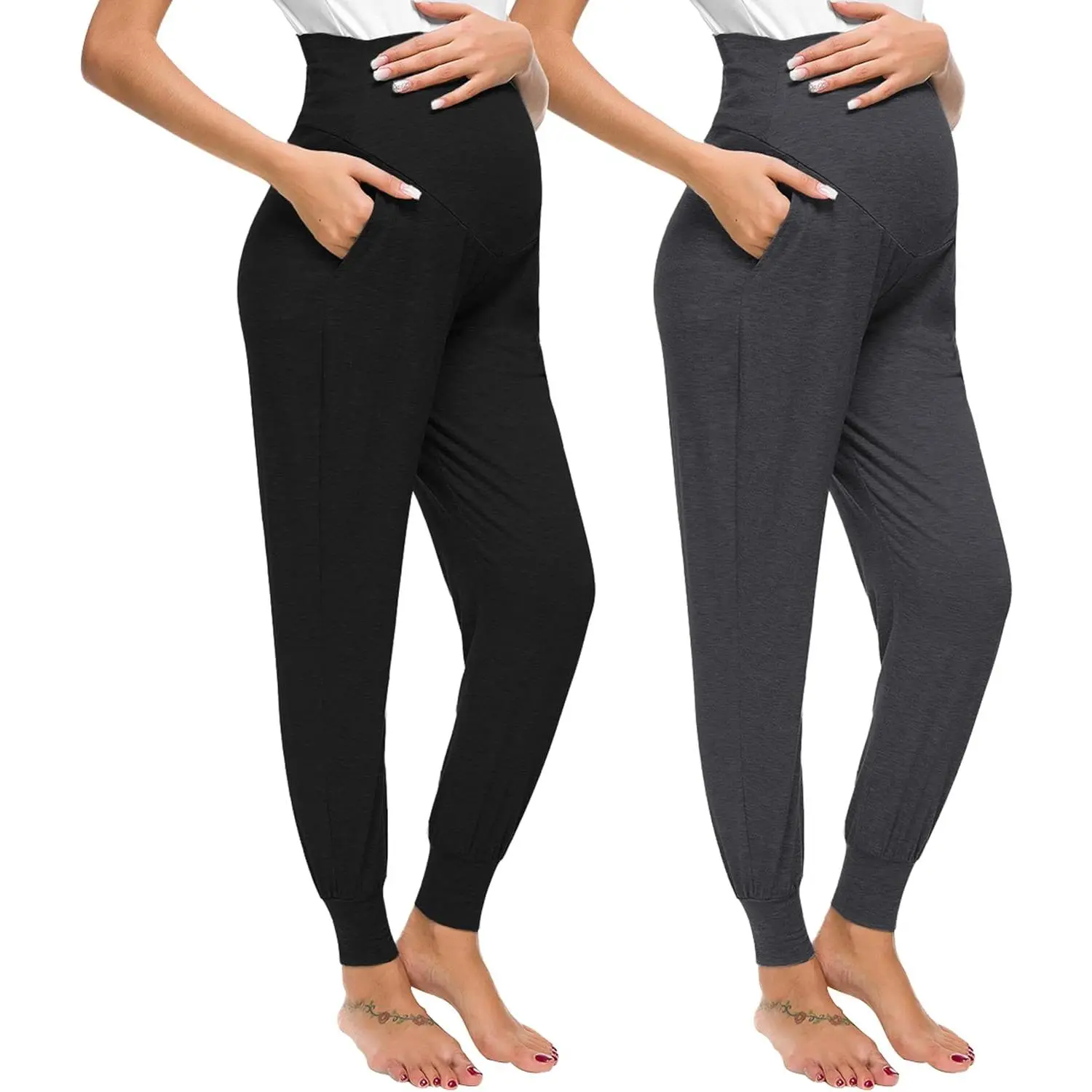 Maternity Women's Casual Pants Stretchy Comtable Lounge Pants shapewear postpartum  clothes