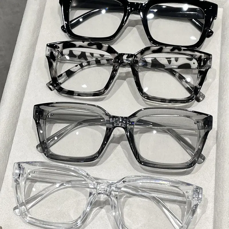 【Black Friday】Unisex Square-Frame Non-Prescription Eyeglasses with Clear Lenses, Trendy Casual Fashion Accessory for Everyday and Outdoor Wear #GLOBAL PICKS