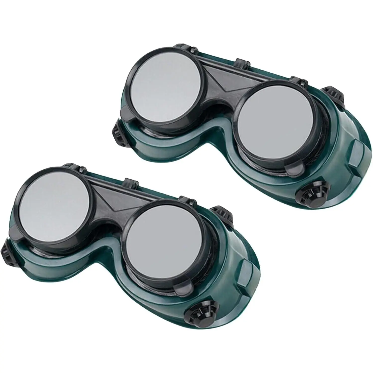2PCS Flip Up Oxy Cutting Safety Solder Welder Goggles Eye Protection