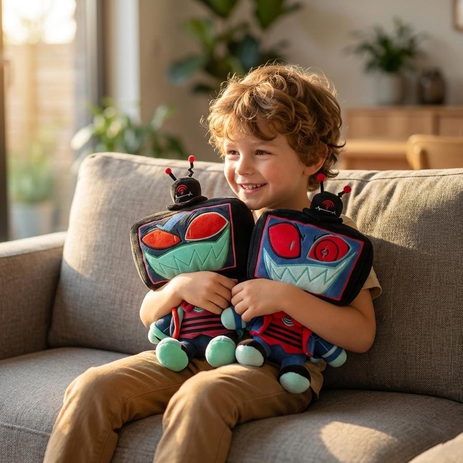 Hazbin Hotel Plush Toys Funny Anime-related Merchandise Fan Hobby Collectibles Exquisite Desktop Decorative Item Gift For Friend